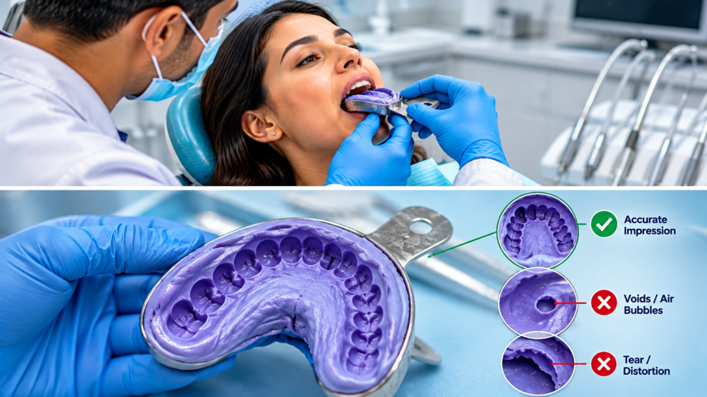 Dental-impression-tray-with-accurate-tooth-