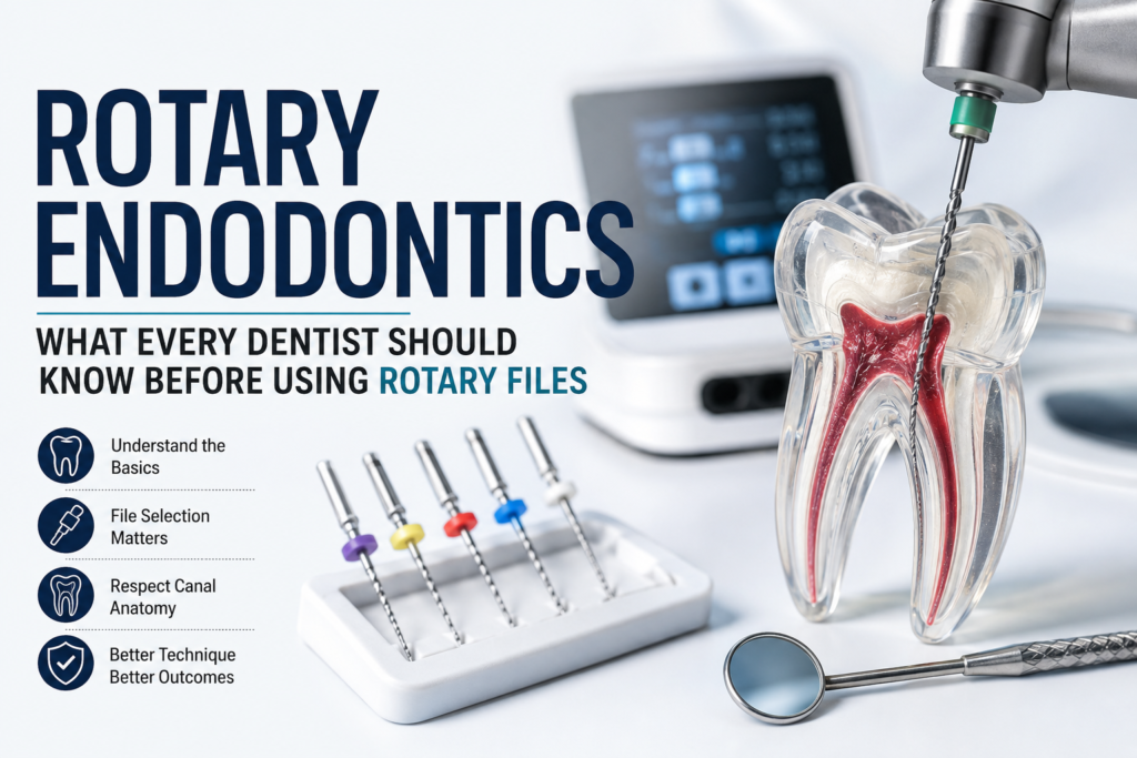 Rotary Endodontics: What Every Dentist Should Know Before Using Rotary Files
