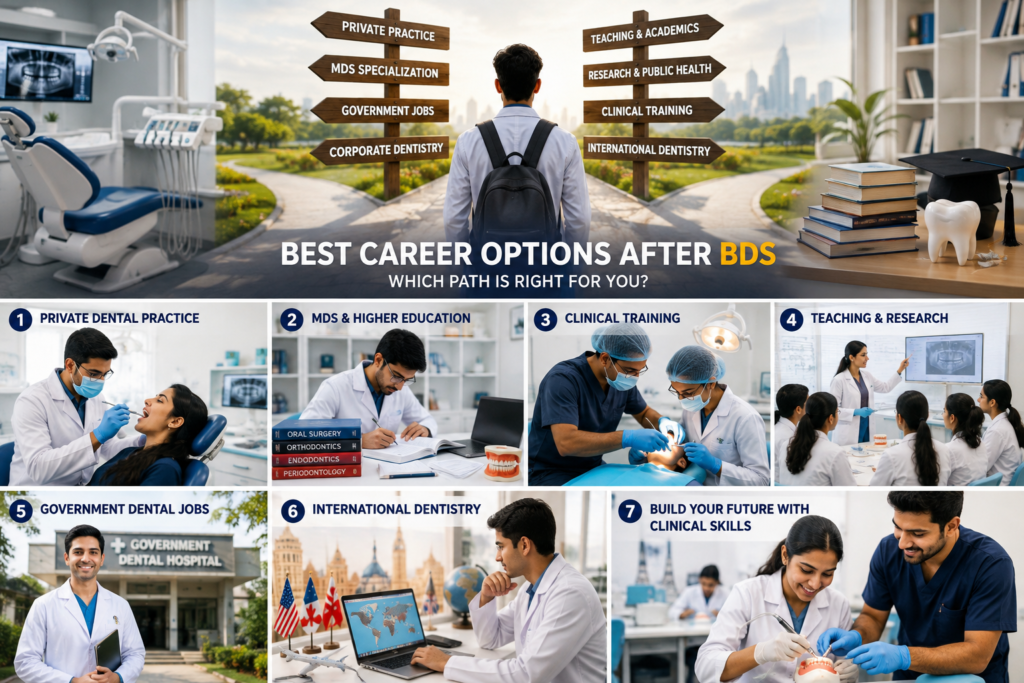 “What Are the Best Career Options After BDS”