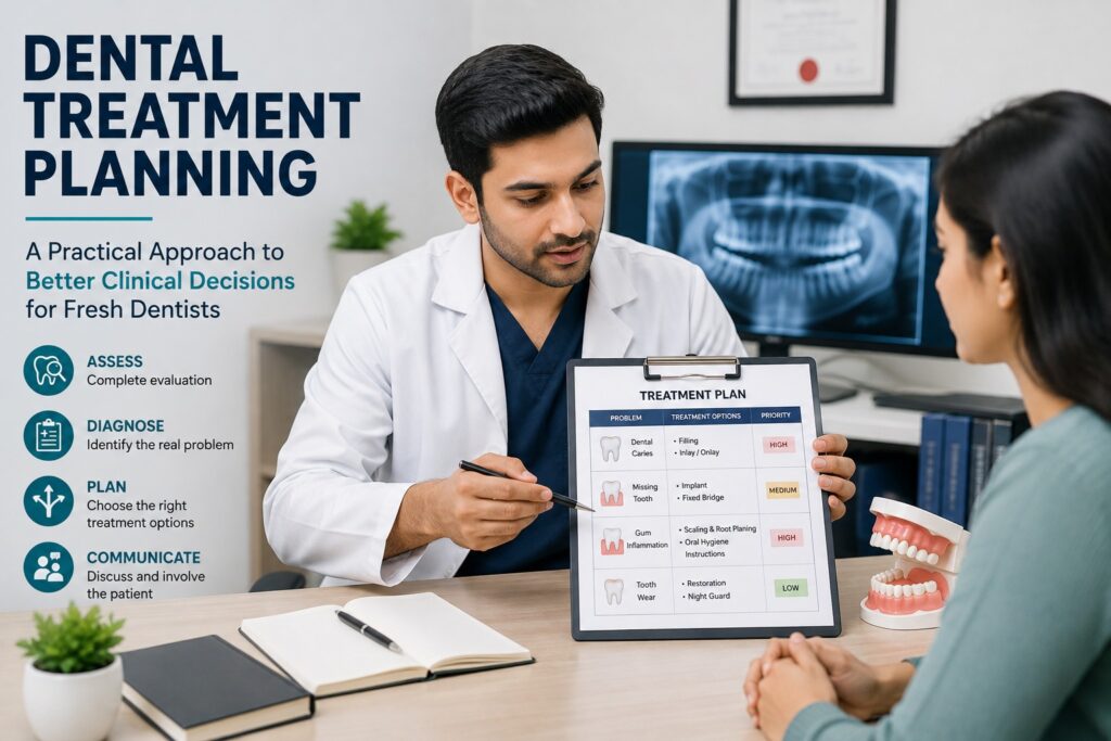 dental treatment planning steps for fresh dentists